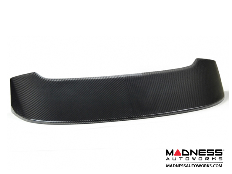 FIAT 500 Roof Spoiler - Carbon Fiber - ABARTH Style - Uncleared Finish
